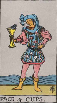 Page of Cups Tarot Image